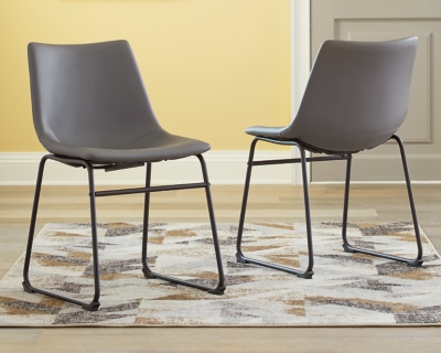 D372-08 Centiar Dining Chair with Bucket Seat (Set of 2) L sku D372-08