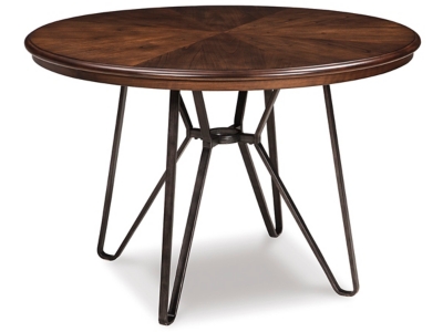 Ashley furniture round online dining set