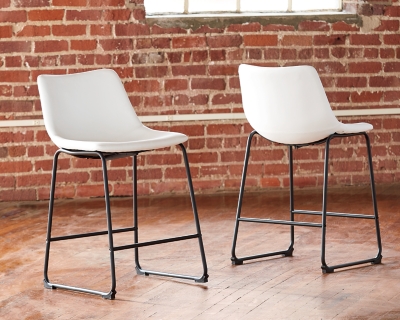 D372-724 Centiar Counter Height Bar Stool with Upholstered  sku D372-724