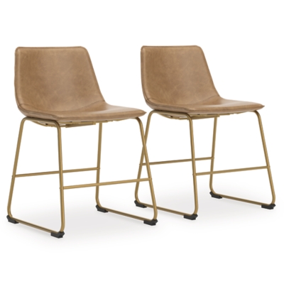 Crandox Dining Chair, Toast/Gold, rollover