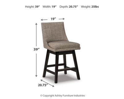 Ashley furniture bar stools best sale for sale