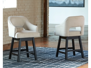 Tallenger Counter Height Bar Stool  with Open Contoured Back