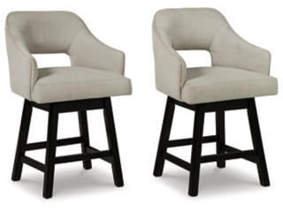 Tallenger Counter Height Bar Stool  with Open Contoured Back