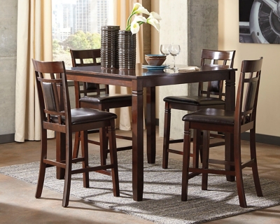 Bennox Counter Height Dining Table and Bar Stools (Set of 5), , rollover