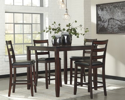 Ashley counter deals height dining table