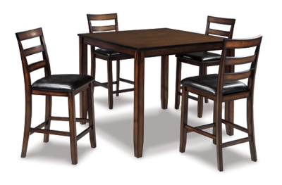 Coviar Counter Height Dining Table and Bar Stools (Set of 5), , large