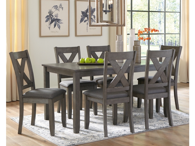 Ashley キッチンテーブル Westonfort Dining Table and 8 Chairs | Ashley