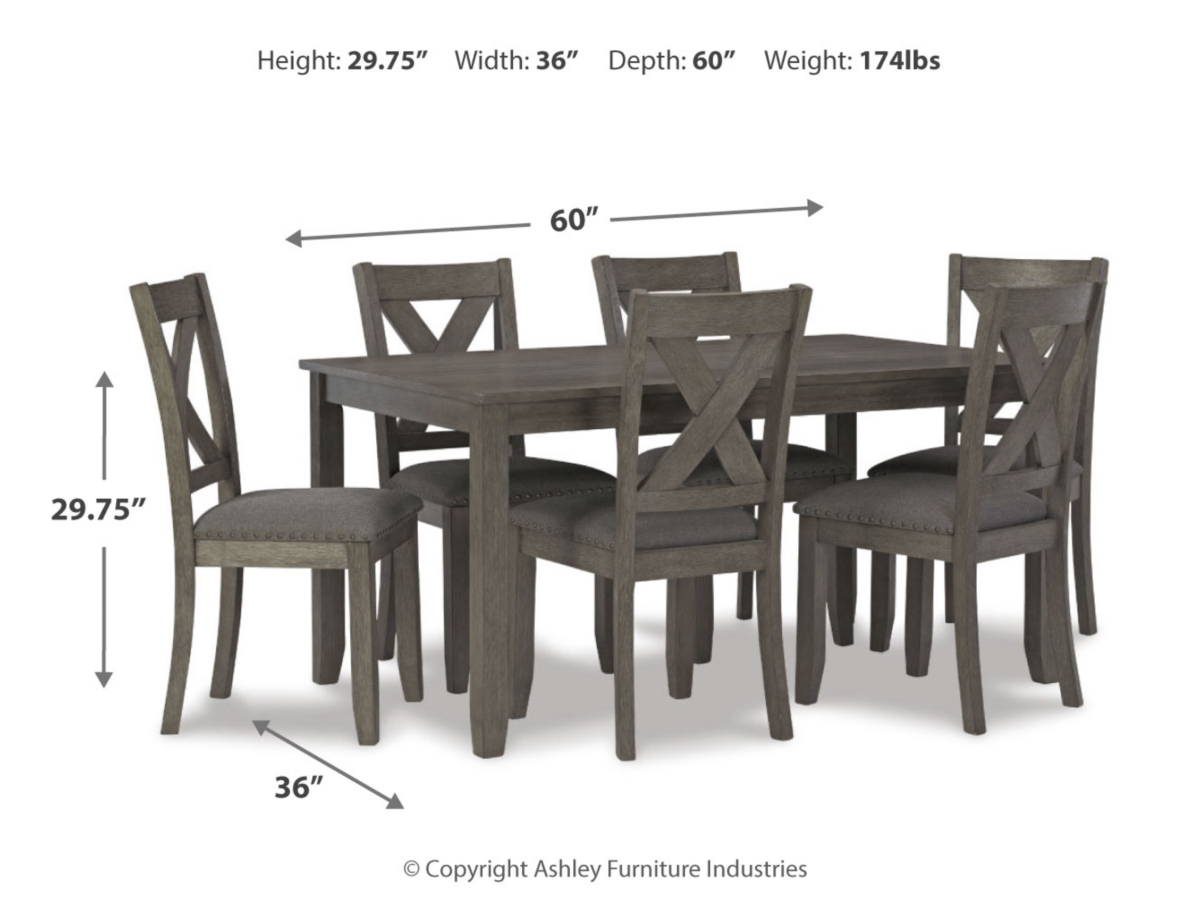 Ashley furniture caitbrook counter deals height table