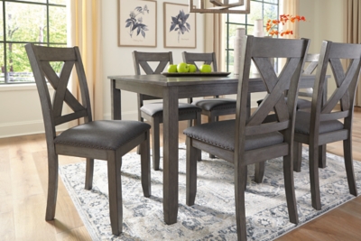 Caitbrook Dining Room Table and Chairs (Set of 7) | Ashley ...