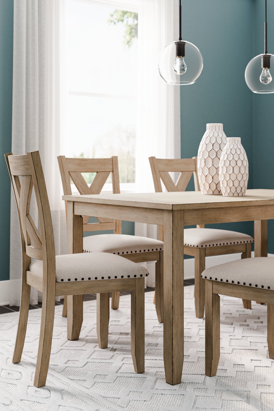 Sanbriar Dining Table and Chairs (Set of 7) - image 3