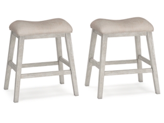 Skempton Counter Height Backless Bar Stool with Upholstered Seat