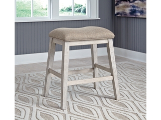 Skempton Counter Height Backless Bar Stool with Upholstered Seat