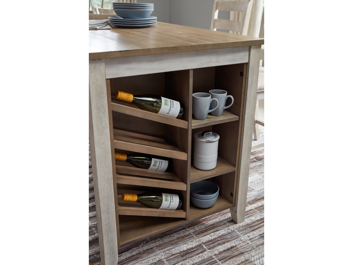 Skempton counter height dining table and 4 barstools hotsell