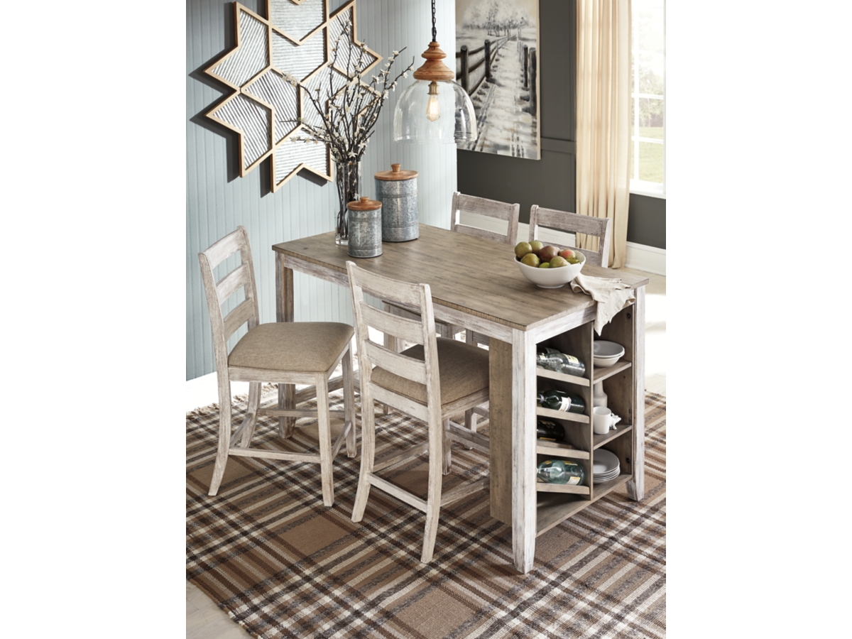 Ashley furniture skempton counter deals height table