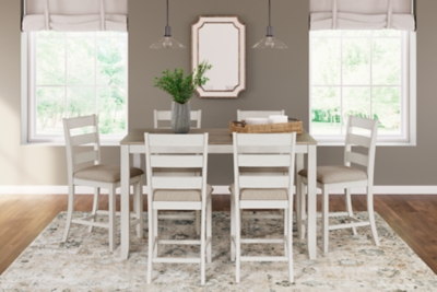 Ashley bar height table best sale and chairs