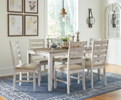 Skempton Dining Table and Chairs (Set of 7), , large