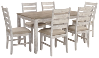 Skempton Dining Table and Chairs (Set of 7), , large