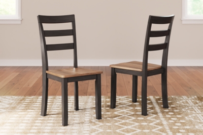 Gesthaven Dining Chair, Natural/Brown, rollover