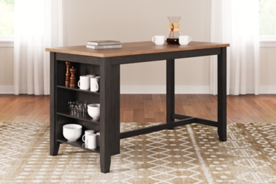 Gesthaven Counter Height Dining Table, Natural/Brown, rollover
