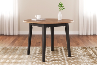 Gesthaven Dining Drop Leaf Table, Natural/Brown, rollover