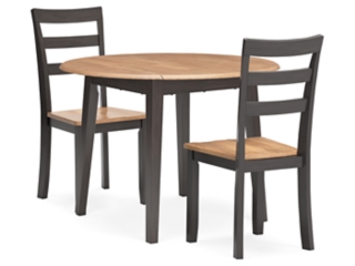 Gesthaven Extendable Dining Table and 2 Chairs