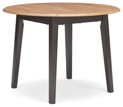Gesthaven Dining Drop Leaf Table, Natural/Brown, large
