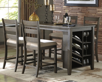 Derrick 4 piece online counter height dining set