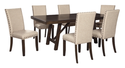 Rokane Dining Table and 6 Chairs