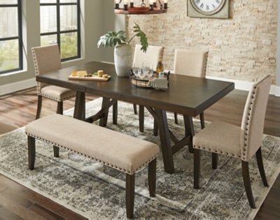 Rokane Dining Room Extension Table Ashley Furniture Homestore