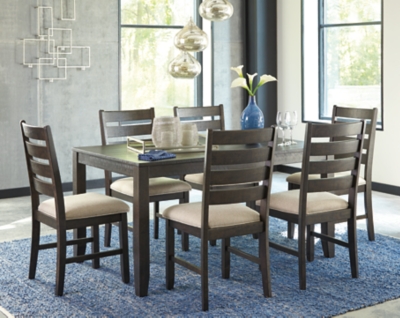 Rokane Dining Table and Chairs (Set of 7) image 2
