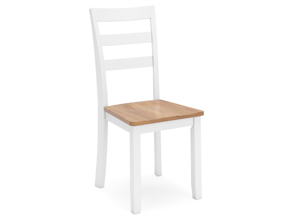 Gesthaven Dining Table with 4 Chairs and Bench (Set of 6)