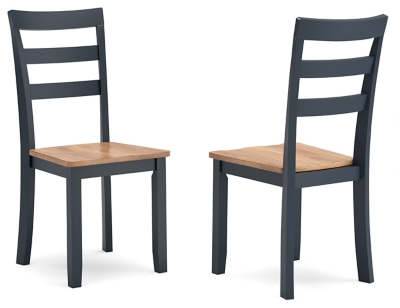 Gesthaven Dining Chair, Natural/Blue, large