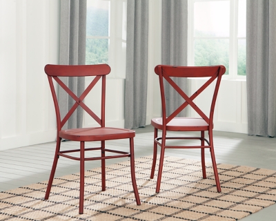 Minnona Dining Room Chair, Red, large