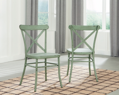 Minnona Dining Room Chair, Light Green, large