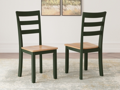 Gesthaven Dining Chair, Natural/Green