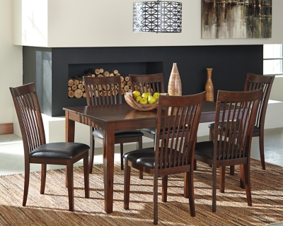 Mallenton Dining Room Table And Chairs Set Of 7 Ashley Furniture Homestore