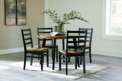 Blondon Dining Table and 4 Chairs (Set of 5), , rollover