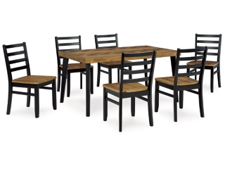 Blondon Dining Table and 6 Chairs