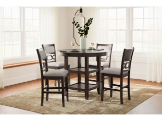 Maysville square counter height deals 5 piece dining set