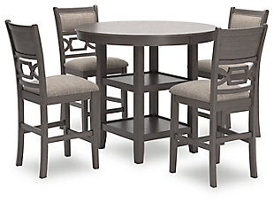 Wrenning Counter Height Dining Table and 4 Barstools (Set of 5), , large