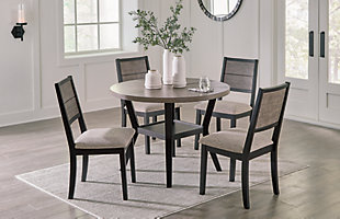 Corloda Dining Table and 4 Chairs (Set of 5), , rollover