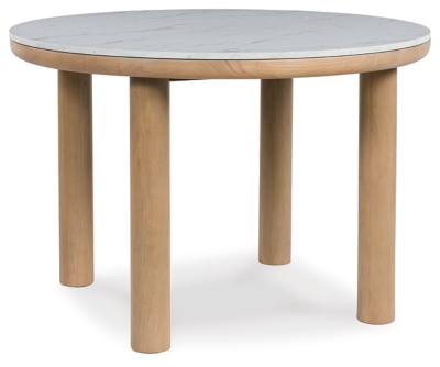 Sawdyn Dining Table, Light Brown, large