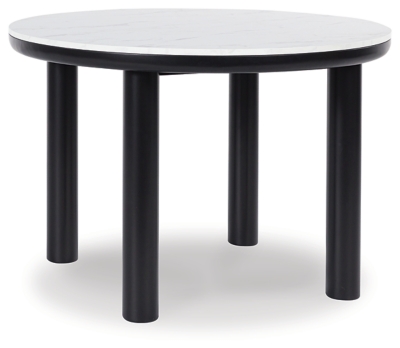 Xandrum Dining Table, Black, large