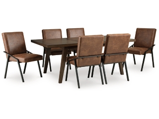 Zumbado Extendable Dining Table and 6 Chairs