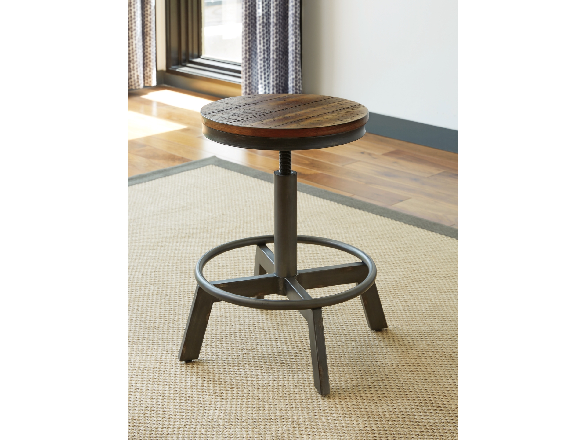 Image 2 of Torjin Counter Height Dining Table and 2 Barstools