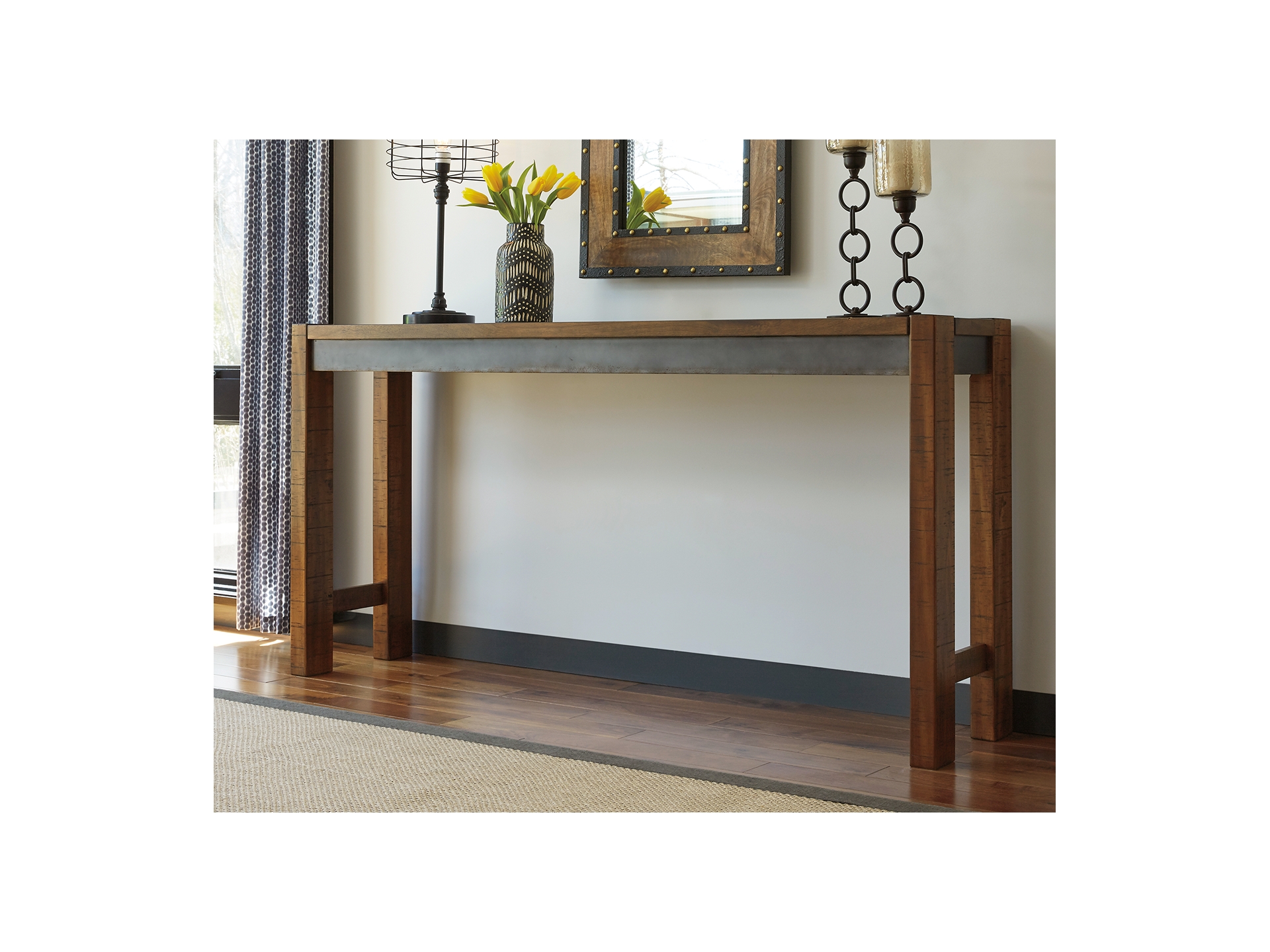Image 1 of Torjin Counter Height Dining Table and 2 Barstools