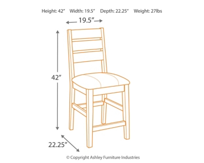 Ashley larchmont chairs hot sale