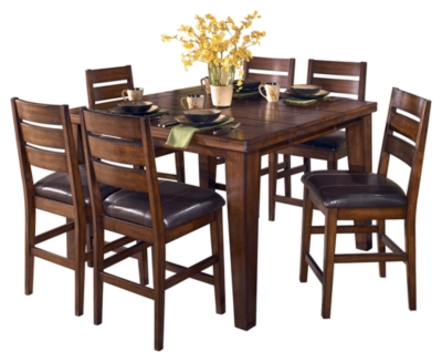 Larchmont Counter Height Dining Room Extension Table Ashley Furniture Homestore