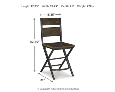 Kavara Counter Height Bar Stool, , large