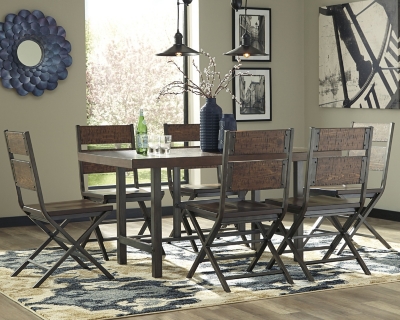 Kavara Dining Table And 6 Chairs Set Ashley Furniture Homestore